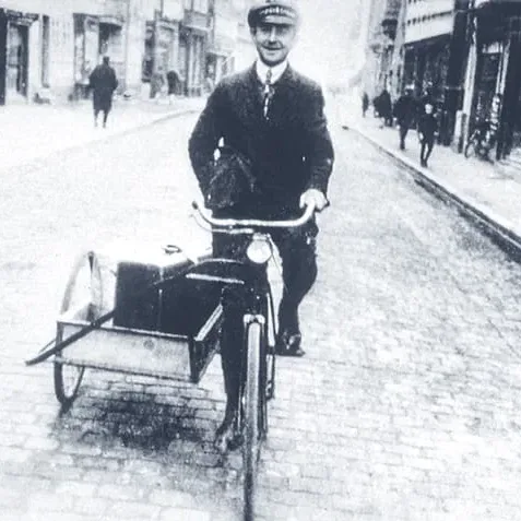 Komet Dental - 1923 - Direktverkauf per Fahrrad